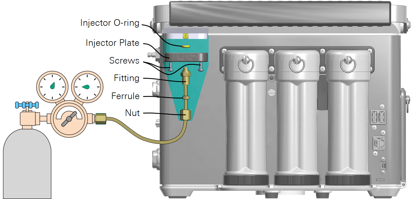 External tank adapter